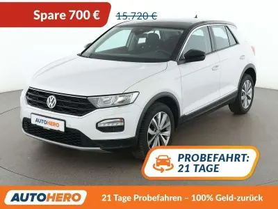 Gebraucht VW T-Roc Style 116 PS (85 kW) 2018 Pure white SUV