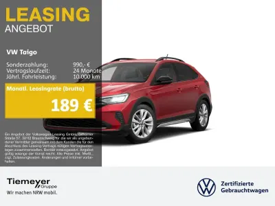 Używany VW Taigo Goal 150 KM (110 kW) 2025 Czerwony SUV