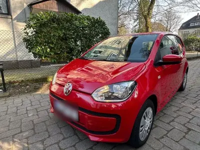 Gebraucht VW up! move up! 60 PS (44 kW) 2013 Rot Kleinwagen