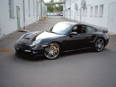 Gebraucht Porsche 911 Turbo 480 PS (353 kW) 2008 Schwarz Coupé