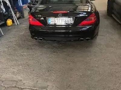 Gebraucht Mercedes SL350 Edition 245 PS (180 kW) 2005 Schwarz Cabrio