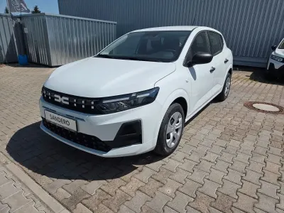 Neu Dacia Sandero Essentiel 101 PS (74 kW) 2026 Weiß Limousine