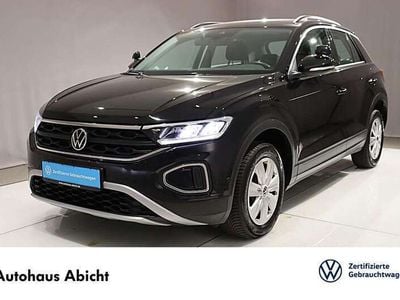 Gebraucht VW T-Roc Life 150 PS (110 kW) 2022 Schwarz (deep black perleffekt (schwarz)) SUV