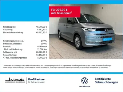 Gebraucht VW Multivan Basis 150 PS (110 kW) 2025 Silber Van / Kleinbus