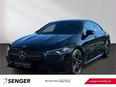 Gebraucht Mercedes CLA200 AMG line 163 PS (119 kW) 2025 Lack kosmosschwarz Coupé