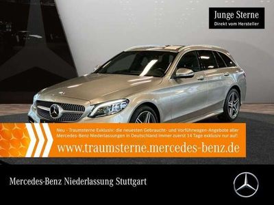 gebraucht Mercedes C300 d T 4M AMG+360+AHK+MULTIBEAM+STHZG+FAHRASS