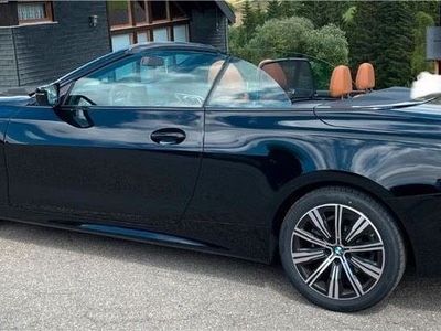 gebraucht BMW 420 i Cabrio schwarz Bj. 2023