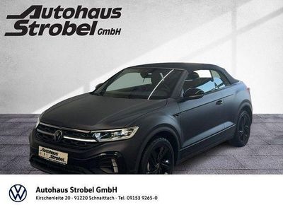 Gebraucht VW T-Roc Cabriolet Edition 150 PS (110 kW) 2025 Deep black matt / schwarz Cabrio