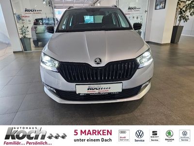 gebraucht Skoda Fabia Combi TOUR 1,0 TSI LED PDC SMART LINK SHZ ALU RFK