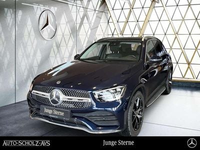Cavansitblau metallic Gebraucht 2021 Mercedes GLC400d AMG SUV | 42.499 € (Guter Preis)