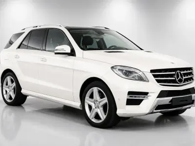 Używany Mercedes ML350 258 KM (189 kW) 2013 Biały SUV