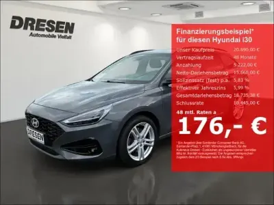 Gebraucht Hyundai i30 Advantage 140 PS (102 kW) 2024 Grau Kombi
