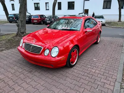 Gebraucht Mercedes CLK55 AMG AMG 275 PS (202 kW) 2002 Rot Coupé