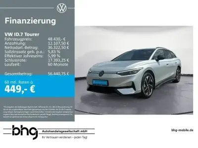 Gebraucht VW ID.7 Pro 210 kW (286 PS) 2025 Silber Kombi