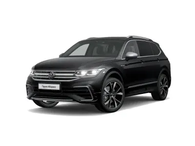 Gebraucht VW Tiguan Allspace R-line 245 PS (180 kW) 2023 Deep black perleffekt (schwarz) SUV