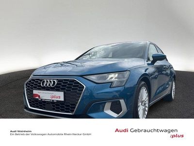 Gebraucht Audi A3 Ambiente 110 PS (80 kW) 2022 Atollblau metallic Limousine