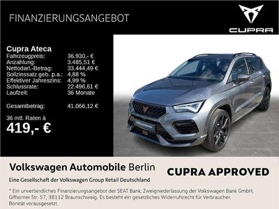 Nuova Cupra Ateca 150 CV (110 kW) 2026 Grigio SUV