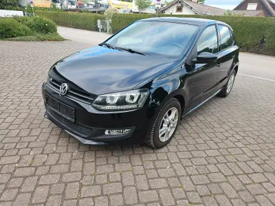 Gebraucht VW Polo Comfortline 90 PS (66 kW) 2009 Schwarz Kleinwagen