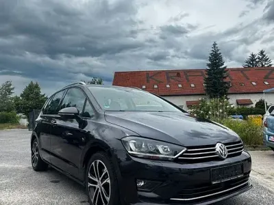 Gebraucht VW Golf Sportsvan LOUNGE 150 PS (110 kW) 2015 Violett Van / Kleinbus