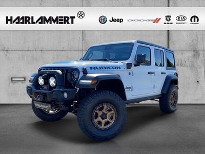 Gebraucht Jeep Wrangler Unlimited Rubicon 381 PS (280 kW) 2022 Bright white clear coat SUV