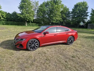 Gebraucht VW Arteon R-line 200 PS (147 kW) 2021 Rot Coupé