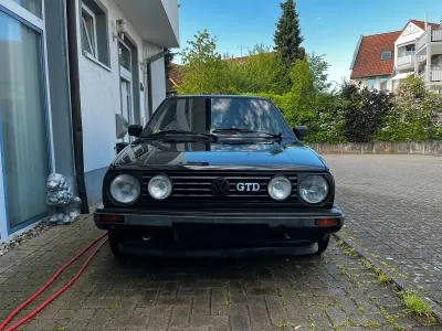 Brugt VW Golf III GTD 80 HK (58 kW) 1991 Sort Hatchback