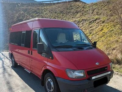 Second-hand Ford Transit 86 CP (63 kW) 2006 Roșu Monovolum