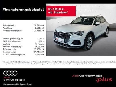Begagnad Audi Q3 Design 190 HK (139 kW) 2019 Vit SUV