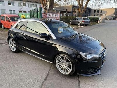 Gebraucht Audi A1 S-Line 122 PS (89 kW) 2011 Phantomschwarz perleffekt Kleinwagen