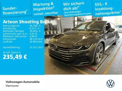 Gebraucht VW Arteon R-line 190 PS (139 kW) 2023 Mangangrau metallic Kombi