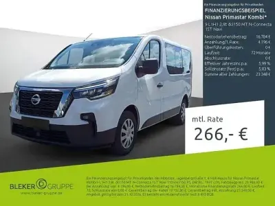 Gebraucht Nissan Primastar N-Connecta 150 PS (110 kW) 2024 Weiß Van / Kleinbus