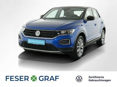 Ravennablau Gebraucht 2019 VW T-Roc Style SUV | 20.401 € (Fairer Preis)