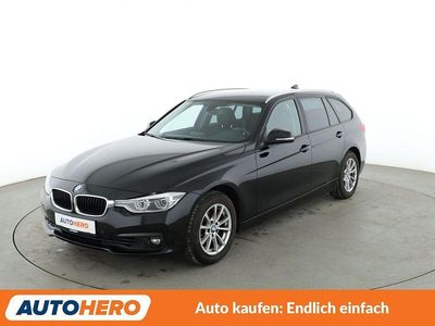 Schwarz Gebraucht 2016 BMW 318 Advantage Kombi | 14.630 € (Fairer Preis)