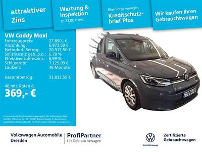 Gebraucht VW Caddy Style 122 PS (89 kW) 2023 Pure grey Van / Kleinbus