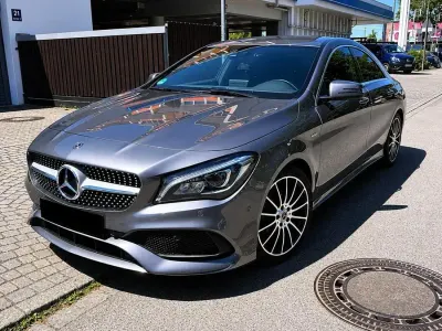 Gebraucht Mercedes CLA200 AMG line 136 PS (100 kW) 2018 Grau Limousine