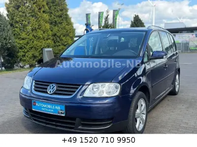 Brugt VW Touran Trendline 105 HK (77 kW) 2006 Blå MPV