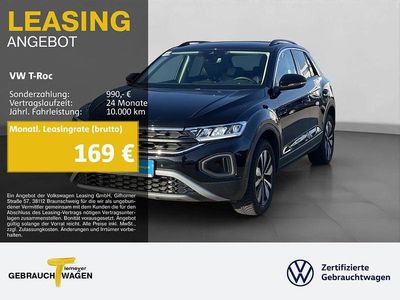 Gebraucht VW T-Roc Goal 116 PS (85 kW) 2025 Schwarz SUV