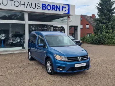 Gebraucht VW Caddy Comfortline 150 PS (110 kW) 2016 Blau Van / Kleinbus