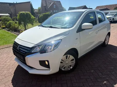Brugt Mitsubishi Space Star Select+ 71 HK (52 kW) 2021 Hvid Hatchback
