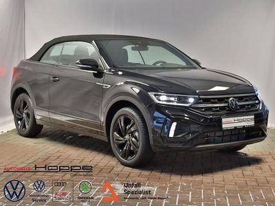 Neu VW T-Roc Cabriolet R-line 150 PS (110 kW) 2025 Schwarz Cabrio