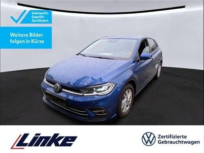 Blau Gebraucht 2022 VW Polo Style Kleinwagen | 18.980 € (Fairer Preis)