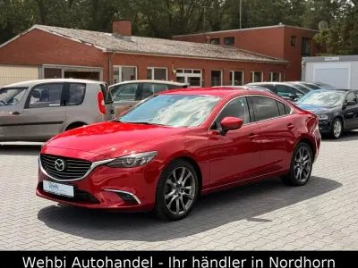 Gebraucht Mazda 6 Sports-Line 175 PS (128 kW) 2017 Rot Limousine