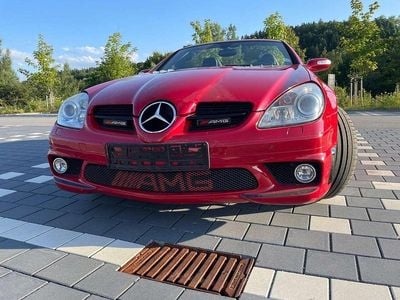 Gebraucht Mercedes SLK55 AMG AMG 360 PS (264 kW) 2004 Rot Cabrio
