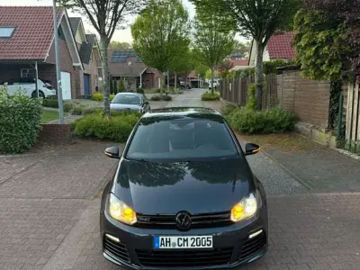 Brugt VW Golf VI R 271 HK (199 kW) 2009 Blå Hatchback
