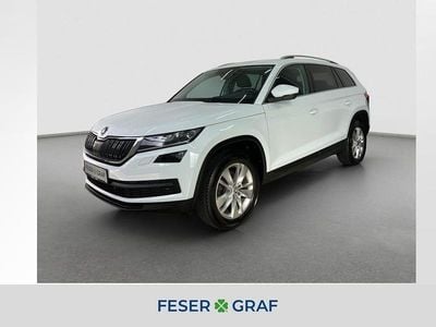 Gebraucht Skoda Kodiaq Style 150 PS (110 kW) 2018 Laser weiss SUV