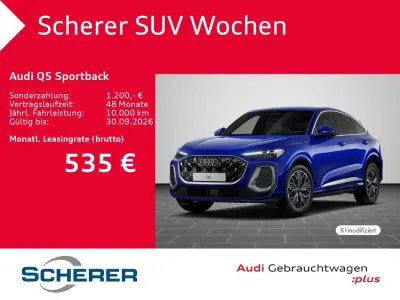 Gebraucht Audi Q5 Sportback Sport 204 PS (150 kW) 2025 Blau SUV