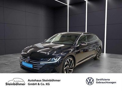 Gebraucht VW Arteon R-line 200 PS (147 kW) 2021 Deep black perleffekt (schwarz) Kombi