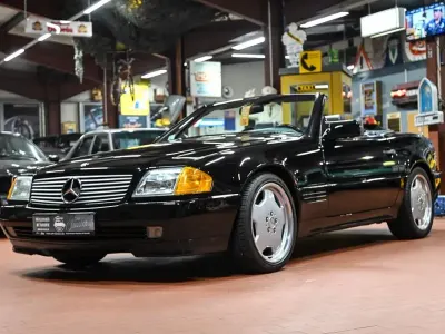 Gebraucht Mercedes SL320 AMG 231 PS (169 kW) 1993 Schwarz Cabrio
