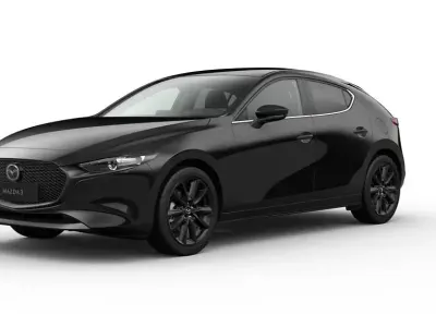 Neu Mazda 3 Homura-Line 140 PS (102 kW) 2026 Jet black Limousine