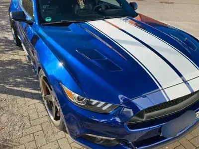 Gebraucht Ford Mustang GT 421 PS (309 kW) 2016 Blau